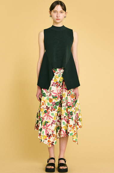 LANVIN Flower Skirt