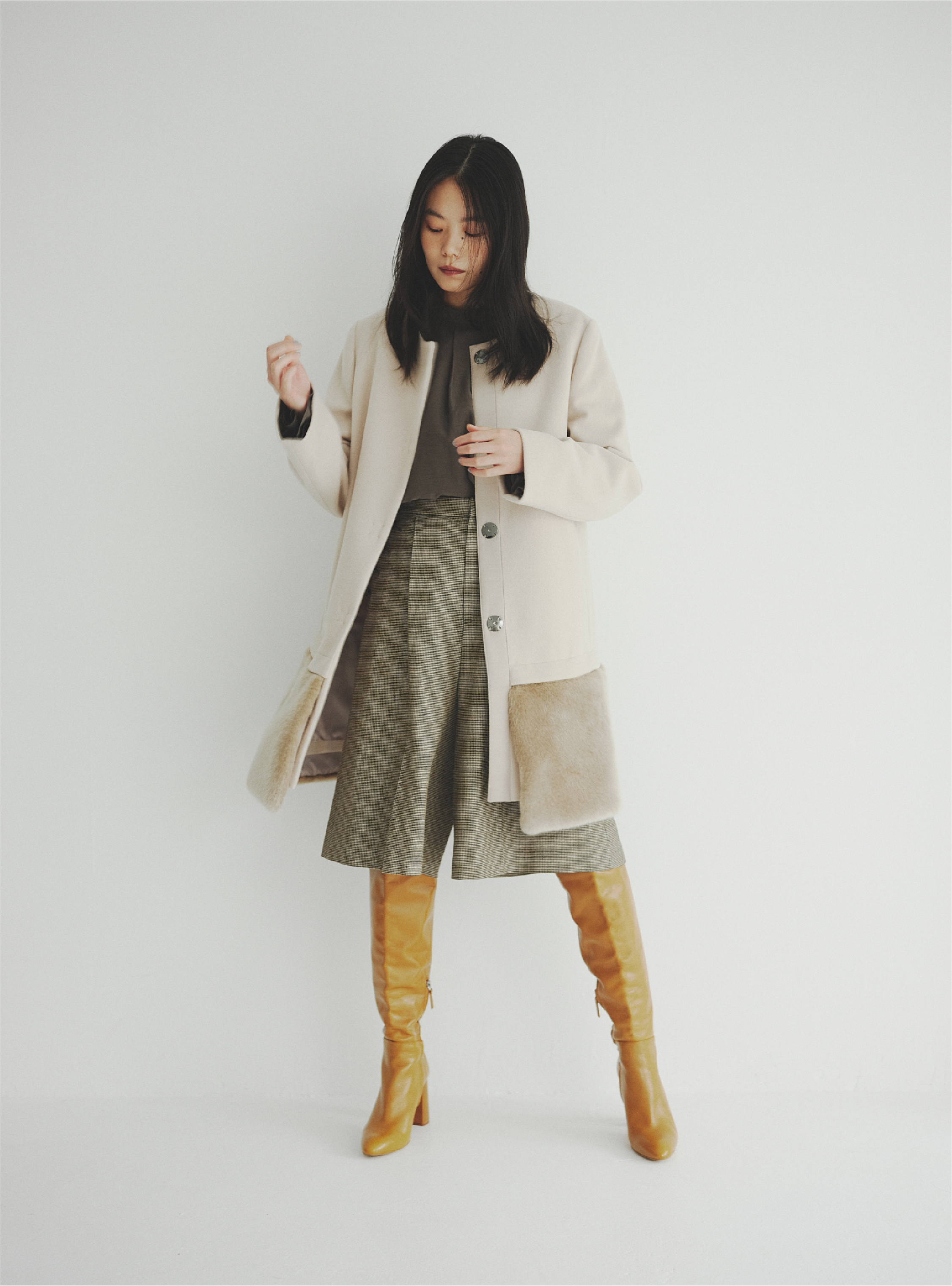 Two-tone Coat